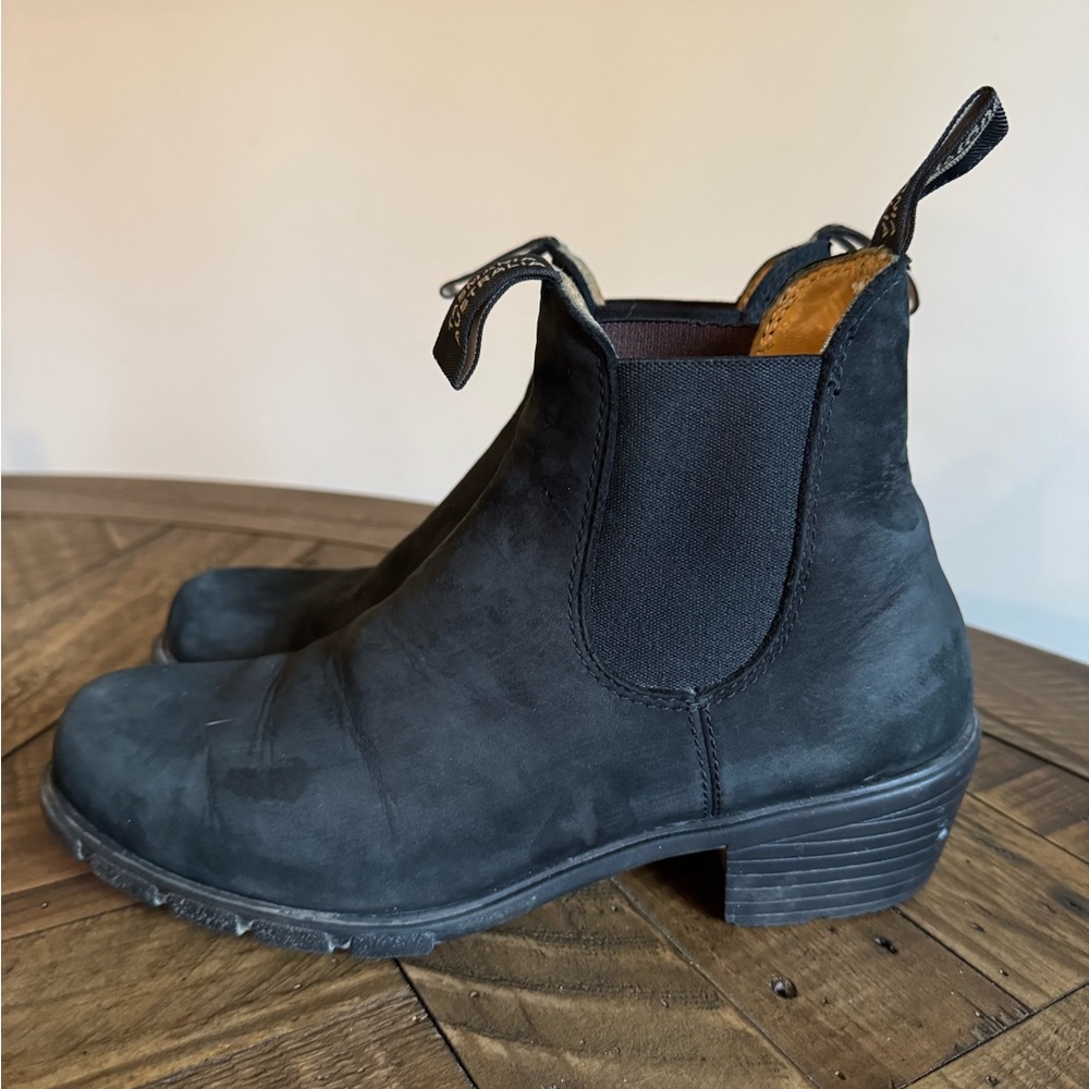 Blundstone Black Heeled Boot